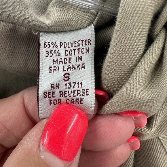 Karen Scott Womens Size S Hooded Anorak Jacket, Casual Utility Lightweight Coat - Picture 6 of 9